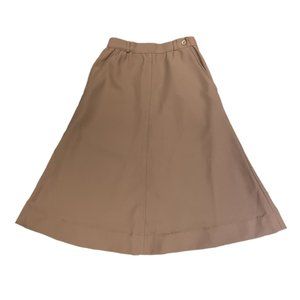 Together! for Spiegel Vintage Varsity Prep A-Line Midi Skirt